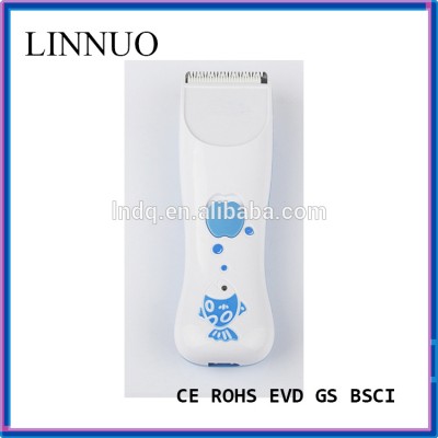 Rechargeable baby hair cutter baby hair clipper waterproof and low noise